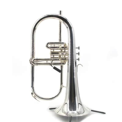 Used XO 164S Silver Pro Flugelhorn image 9