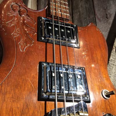 Vintage 1974 Guild JS-2 Bass W/OHSC image 4