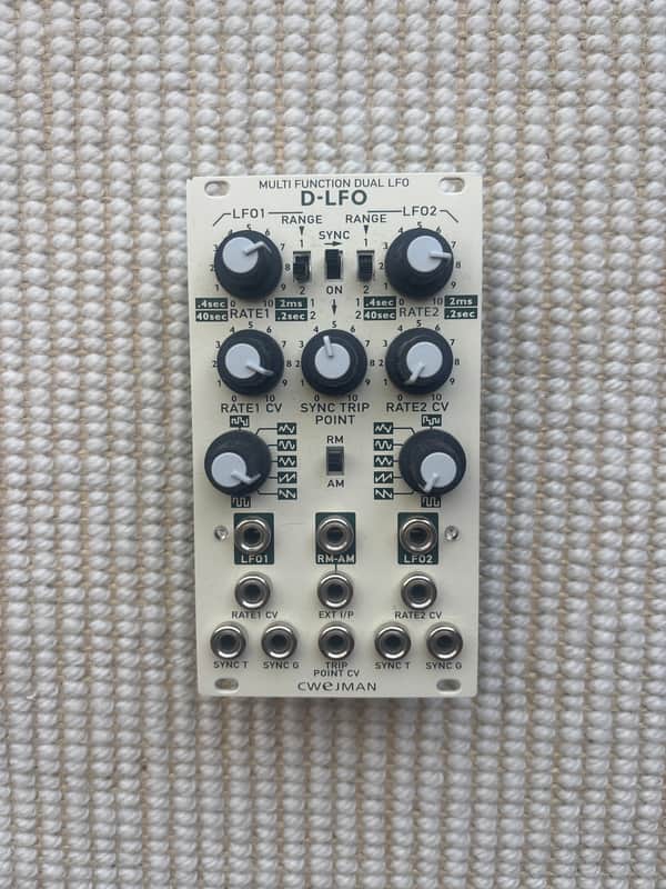 Cwejman D-LFO Multi Function Dual LFO 2010s Eggshell image 1