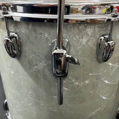 Slingerland Gene Krupa Mid 60s 3 Piece Drum Set - White Marine Pearl image 11