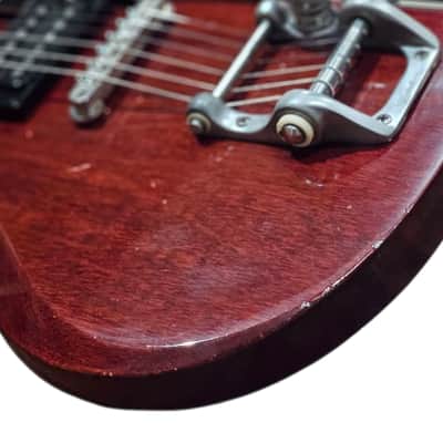 STUNNING VINTAGE Gibson SG Deluxe 1971 - Original Cherry Finish image 7