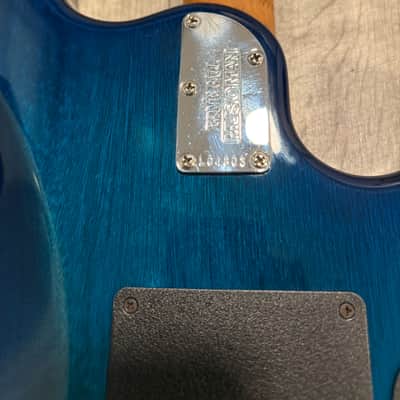 Ernie Ball Music Man JP6 Left Handed John Petrucci Signature - Neptune Blue image 8