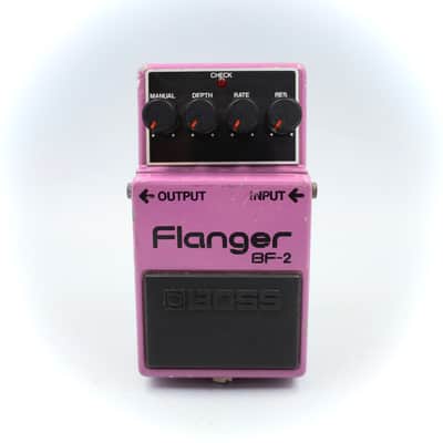 Boss BF-2 Flanger Made in Japan Silver Screw ACA Vintage Guitar Effect Pedal 10200 image 2