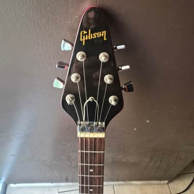 1985 Gibson Flying V I Ferrari Red with Kahler image 6