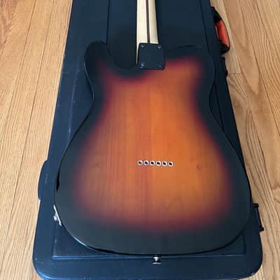 Fender Classic Series '72 Telecaster Thinline Sunburst Custom w/Fender Deluxe Molded Case image 8