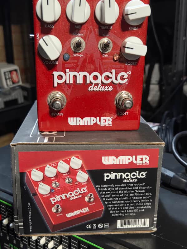 Wampler Pinnacle Deluxe V2 2016 - Present - Red image 1
