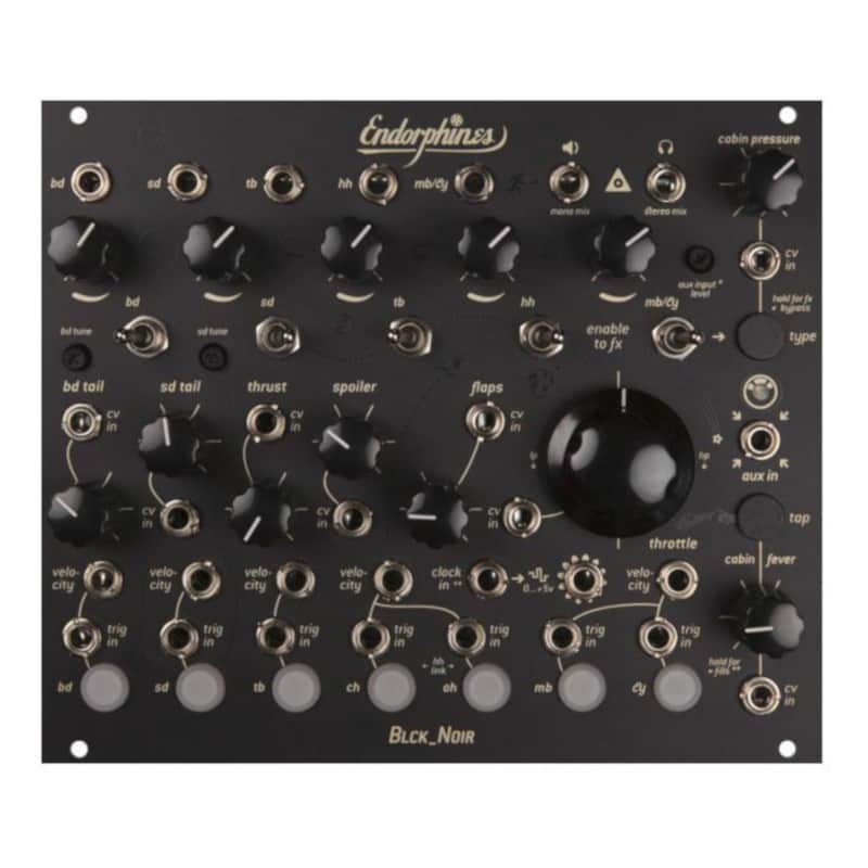 Endorphin.es Endorphin.es BLCK_Noir Eurorack Drum Synth Module…