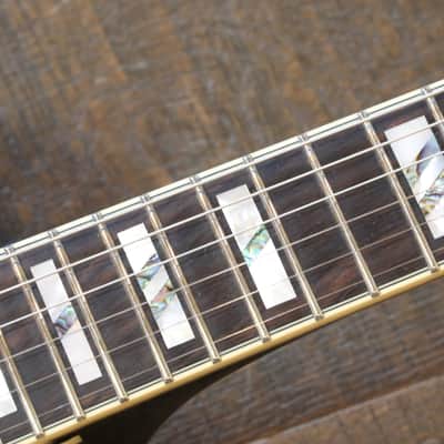 2021 D’Angelico Excel Mini DC Semi-Hollow Electric Guitar Black Dog + OHSC image 8