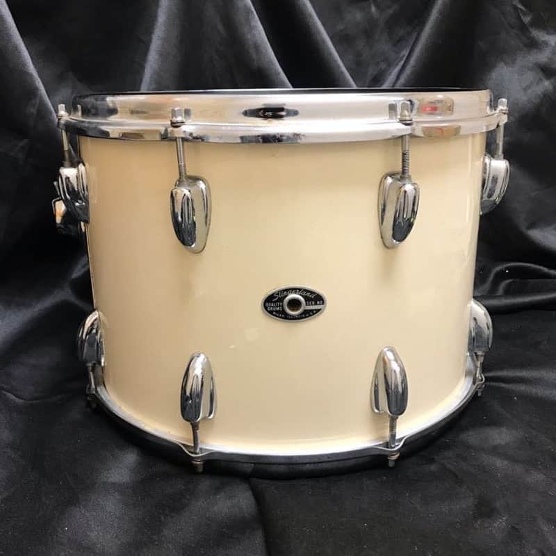 Slingerland 14x10 Tom Off White 1970s image 1