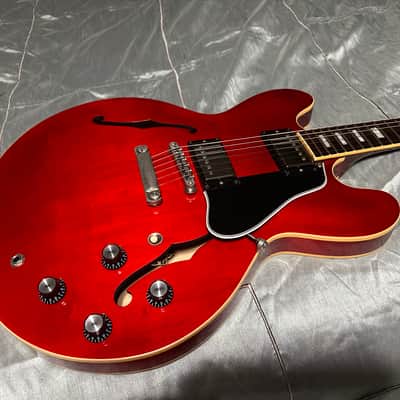 Gibson ES-335 Block Traditional Memphis 2017 - Cherry image 3