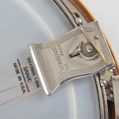 1923 PARAMOUNT STYLE C TENOR BANJO image 15