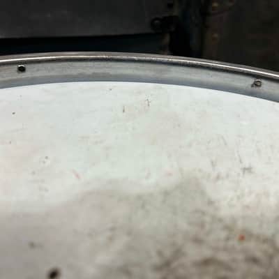 Rogers 10" deep X 14" head Marching Snare Drum (175-1265) 60's - Red Sparkle Bild 22