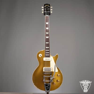 2022 Gibson Sergio Vallin 1955 Les Paul Goldtop SIGNED - 9.66 LBS image 3