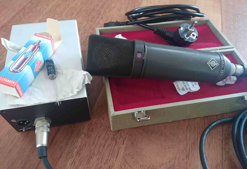 Neumann M367/M269 (U67 ORTF)a mythical Vintage microphone - two new Ac701 image 1