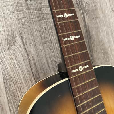 Silvertone Sears Roebuck Co. Kay Harmony 319 1960s - Tobacco Sunburst image 6