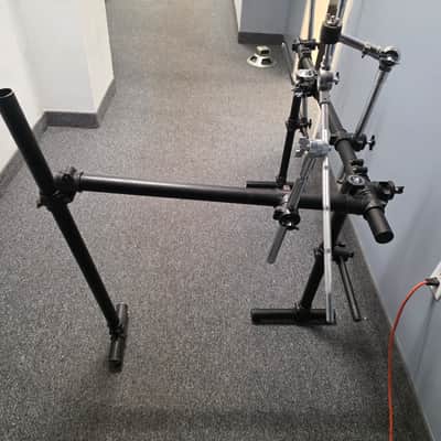 Ultimate Support Electronic Drum Rack w Cymbal Stands 1980s image 7