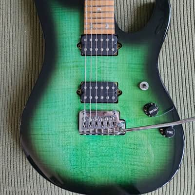 Ibanez MSM100-FGB Marco Sfogli Signature 2019 - 2020 - Fabula Green Burst image 1