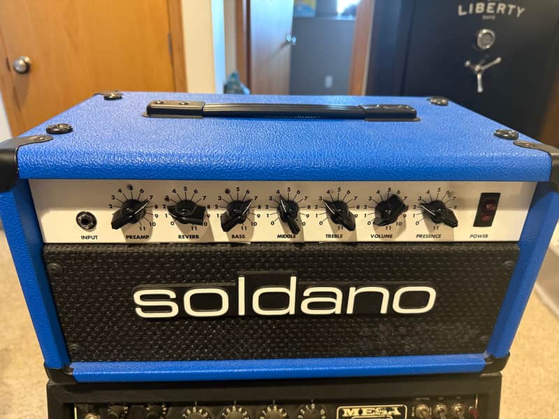 Rare Soldano Astroverb 16 effects loop - Blue image 1