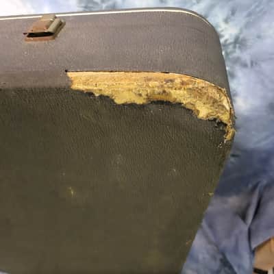 Vintage RARE 1960's Vox Tornado Typhoon Country Western Folk 12 Hard Shell Guitar Case image 6