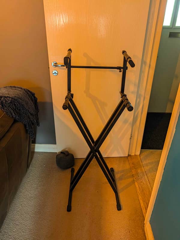 Stagg KXS-A6 X-Style Keyboard Stand with extension Bild 1
