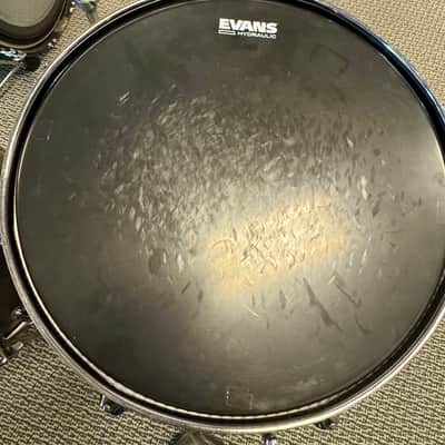 Mapex Saturn V Exotic 4pc Drum Set 12/14/16/22 - Flat Black Maple Burl image 13