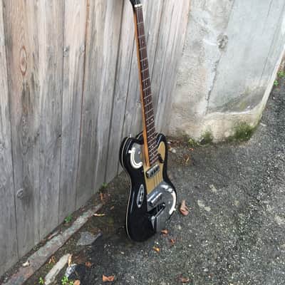 Meazzi Jupiter Vintage Bass Made in Italy 1964 Black image 2