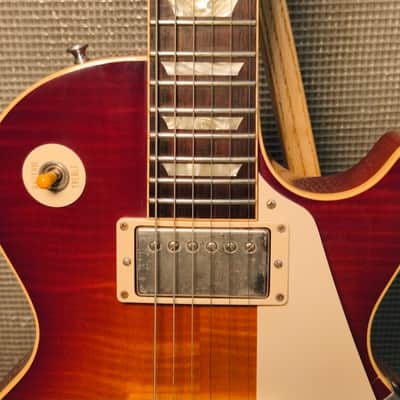 Gibson Les Paul Standard 1959 R9 2009 Dark Cherry Sunburst image 6