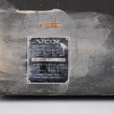 Vox V301 E Continental Organ Made In Italy #58907 image 17