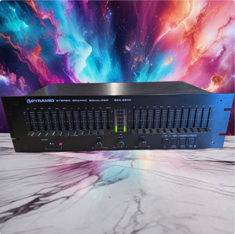 Pyramid SEA-8600 Graphic Equalizer | Serviced & Cleaned | Vintage 12 Band EQ🔥🎶 image 1