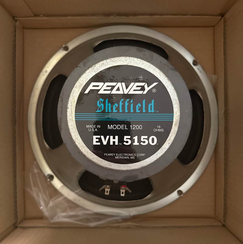 (Set of 2) Peavey Sheffield 1200 EVH 5150 12" Speakers 16 ohms 75 watts ( image 1