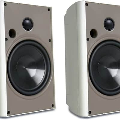 NEW Proficient AW400 Audio Systems 4" Indoor/Outdoor Speaker 1-pair White image 1