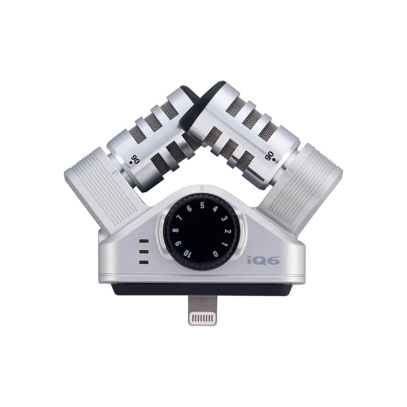 Zoom IQ6 16 Bit 48kHz IOS Iphone Ipad Ipod Touch Powered Portable Unidirectional image 1