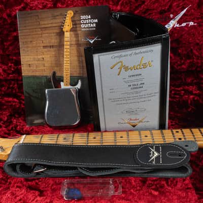 Fender Custom Shop 1959 Telecaster Journeyman Relic Guitar, Maple Fingerboard, Aged White Blonde image 13