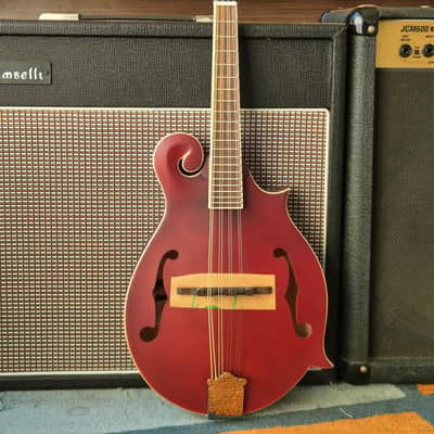 Epiphone F-5 Studio Mandolin 2025 - Wine Red Satin image 1