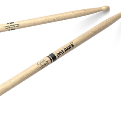 Pro-Mark Shira Kashi Oak PW747W Neil Peart Wood Tip Drumsticks image 4