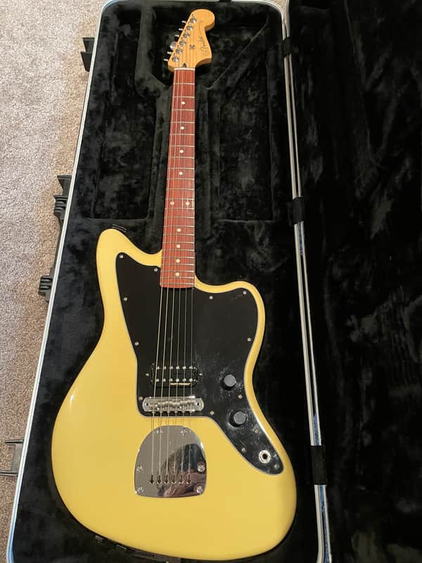 Fender Player Jazzmaster Electric Guitar, Tom Delong Style Buttercream, Pau Ferro Fingerboard. MODDED OUT!! Jazzmaster 2018 - Buttercream image 1