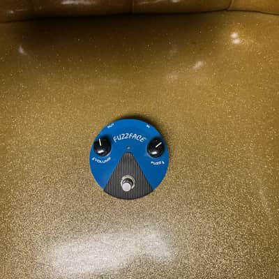 Dunlop FFM3 Jimi Hendrix Signature Fuzz Face Mini 2014 - Present - Light Blue used image 1