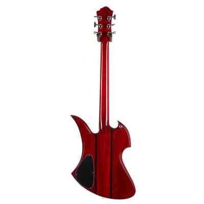 B.C. Rich USA Custom Shop Mockingbird Quilt Top Cherry Red 2026 image 4