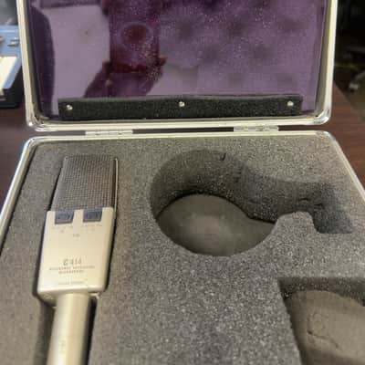 AKG C414 LTD Reference Recording Microphone 60th Anniversary Limited Edition 2007 - Platinum image 4