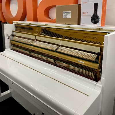 Yamaha PIANOFORTE VERTICALE U1 BIANCO + SILENT image 2