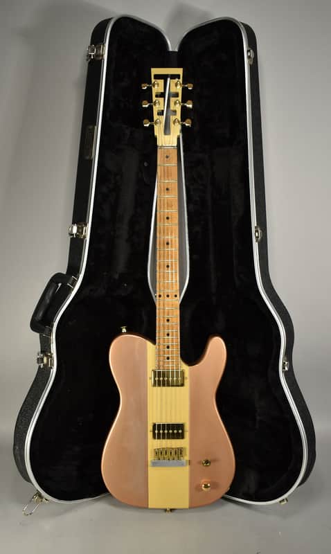 2023 TTTides Custom T-Style Electric Guitar Copper Aluminum Neck image 1