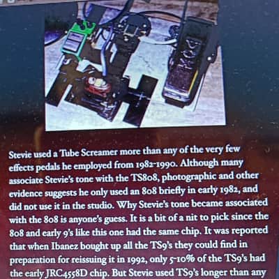 Ibanez TS9 Tube Screamer (Black Label) 1981  ... free shipping Europe image 10