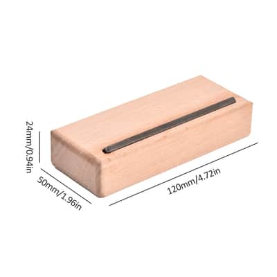 Guitar Fret Beveling File for Fret End Dressing, Guitar Fret Crowning End Bevel File 45 Degree Luthier File Tool,price include the import duty for US buyer image 5