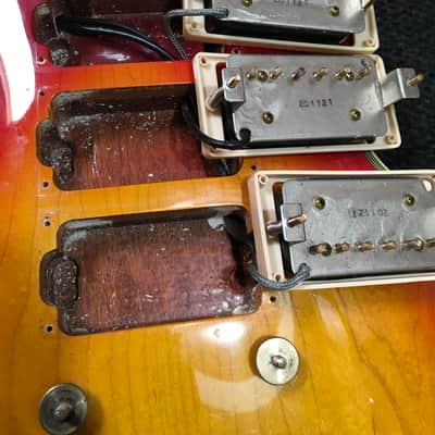 1980 Greco EG800 Super Power Custom Triple Pickup Les Paul Made in Japan w/case image 22