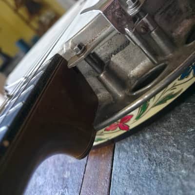 Gretsch Broadkaster B 4-string tenor resonator banjo w/hsc 1928 image 12