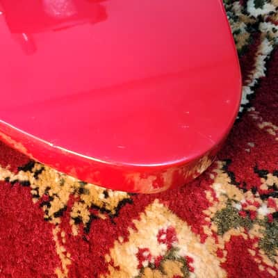 *RARE* 1989 Orville by Gibson FB Firebird Ferrari Red with Matching Headstock and Original Softcase, Japan MIJ image 16