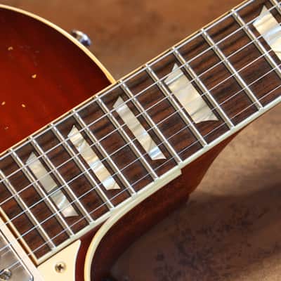 Unplayed! 2021 Custom Shop Murphy Lab '59 Les Paul Standard Reissue Electric Guitar Heavy Aged Slow Iced Tea Fade + COA OHSC image 8