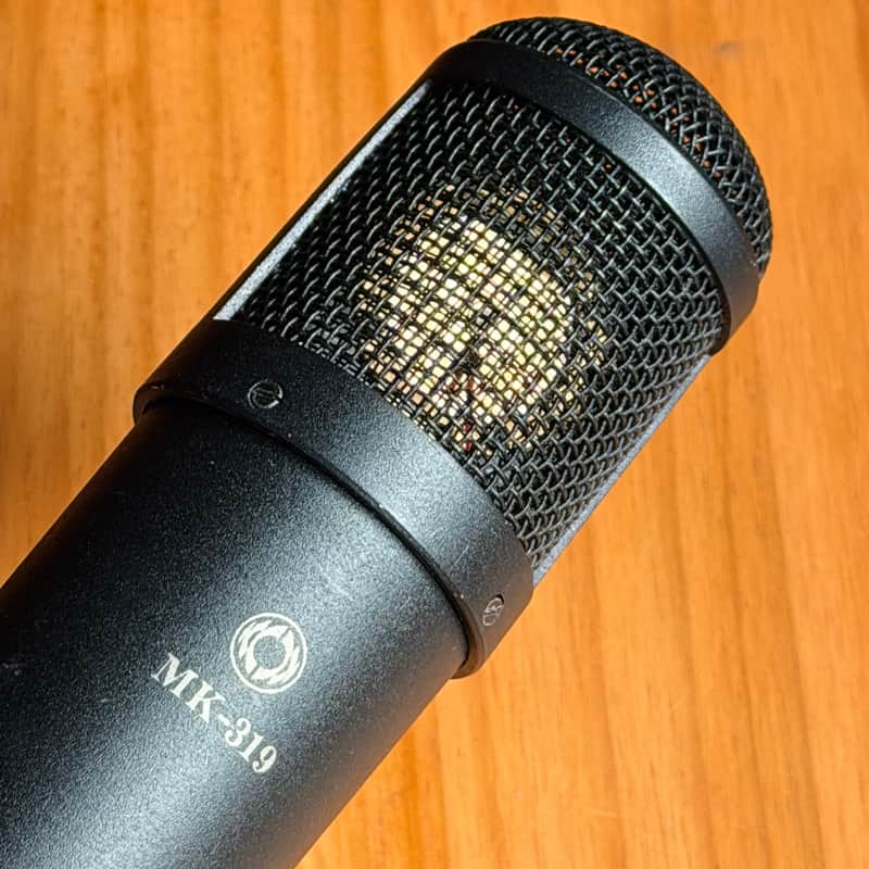Modded Oktava MK-319 Large Diaphragm Cardioid Condenser Microphone 2000s - Black image 1
