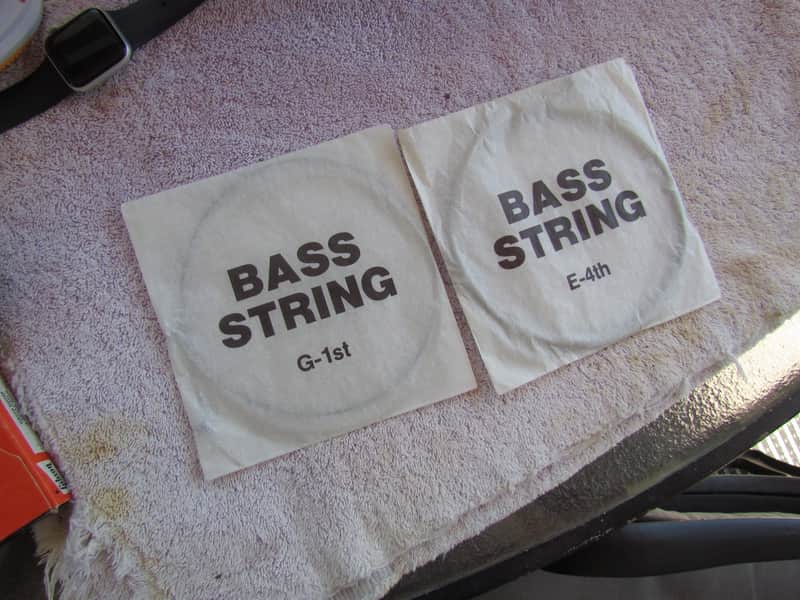 Steinberger Double Ball Bass Strings Made By La Bella 1 G Or First String, 1-E Or 4th String Unused image 1