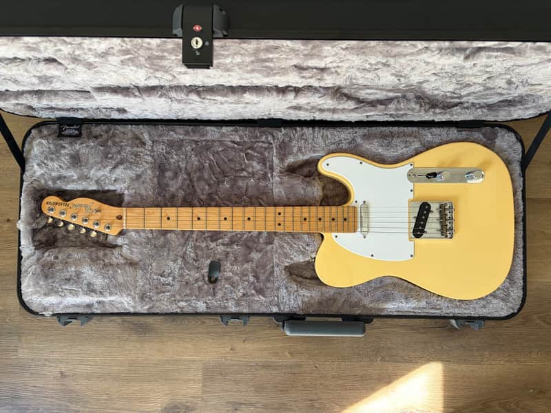 Fender American Performer Telecaster 2021 – Yosemite White – Maple – OHSC – Excellent